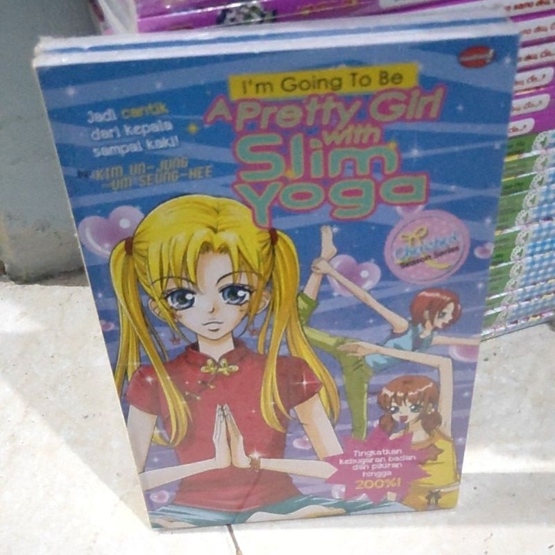 original buku komik IM going to be a pretty girl with slim yoga