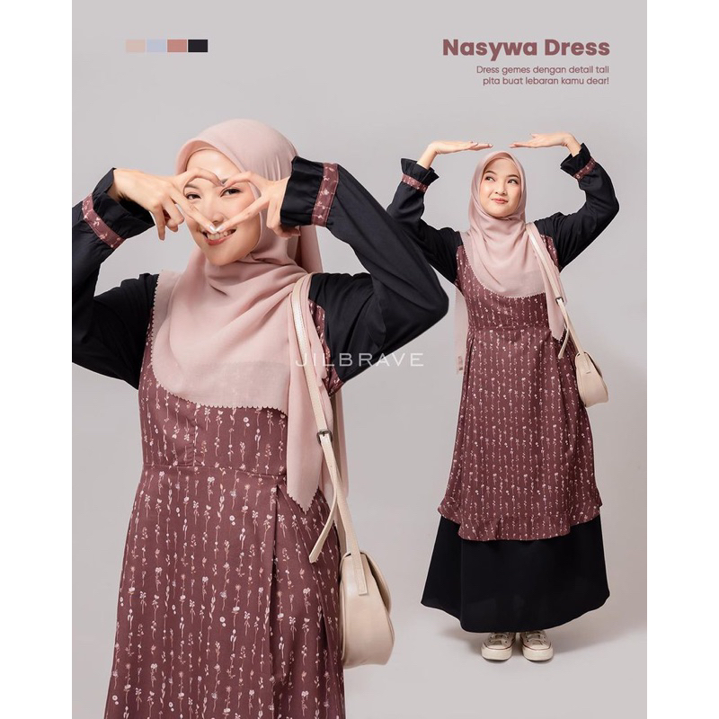 ❤️DISKON❤️ Nasywa Dress by Jilbrave Official