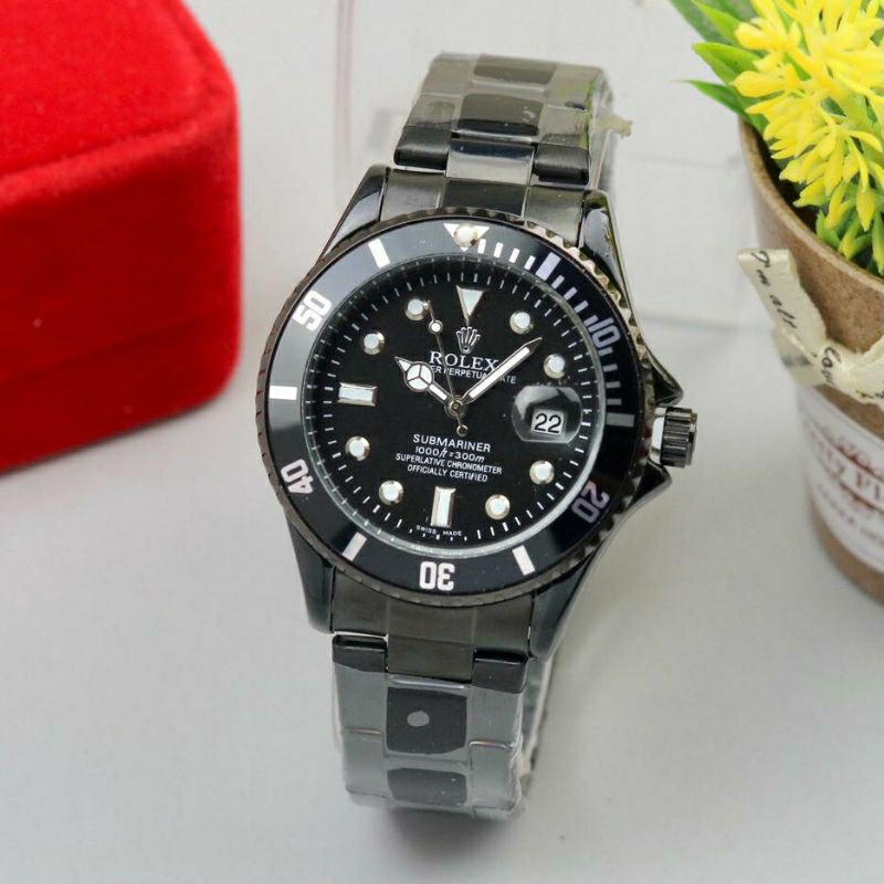 Jam Tangan Pria Rolex Submariner Super Mewah Dan Elegan Warna Hitam - Rolex Submariner