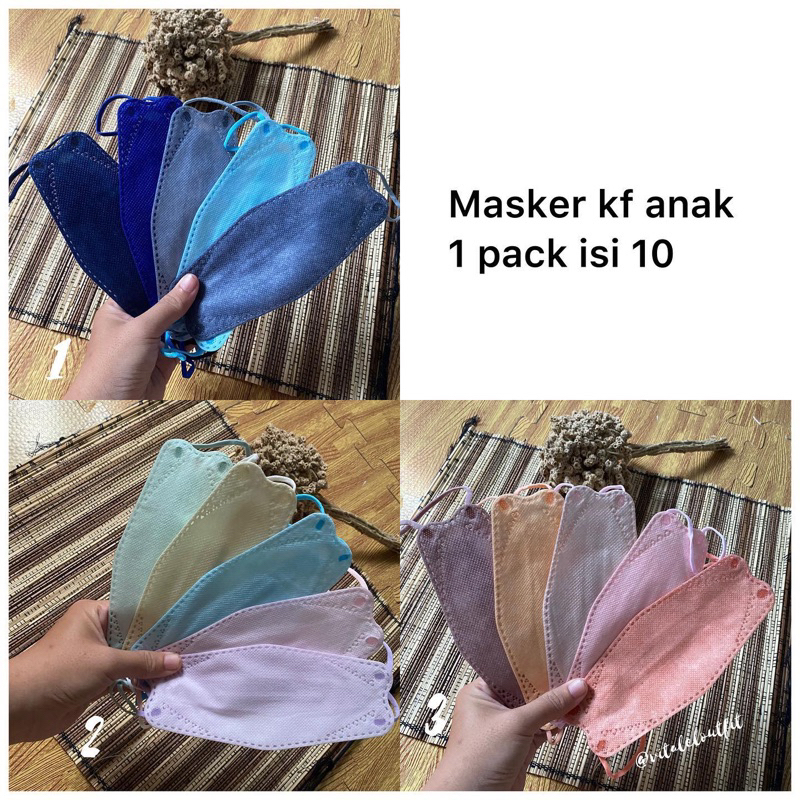 Masker Kf94 anak masker bts . vitaleloutfit