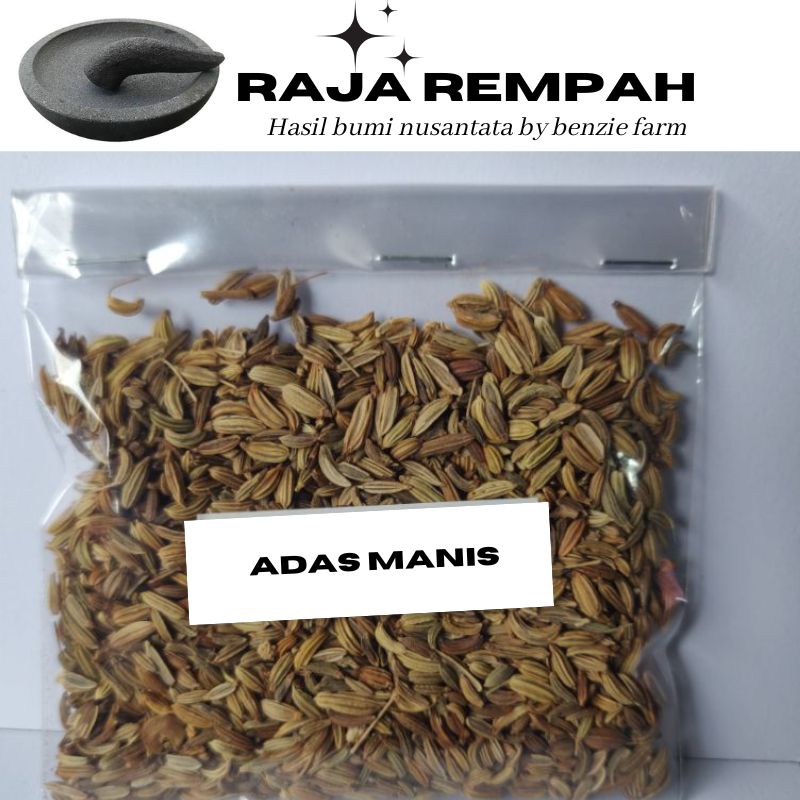 

adas manis / fennel seeds / bumbu masak 50gr