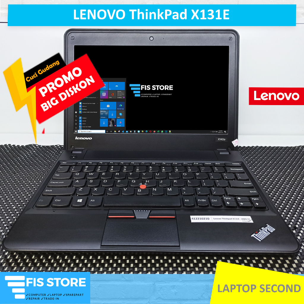LENOVO ThinkPad X131E/Intel Celeron/11.6"/WebCam For ZOOM/Windows 10