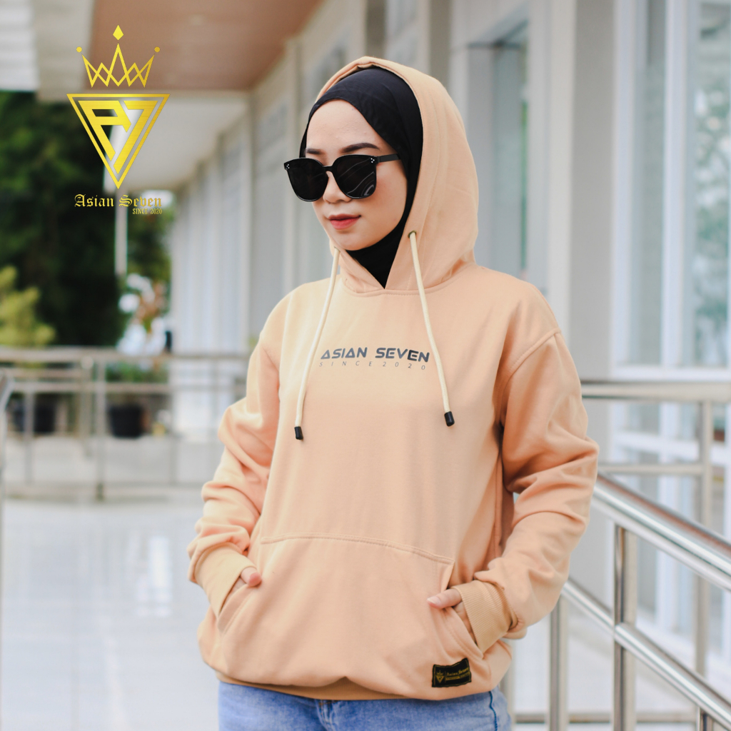 Sweater Hoodie ASIAN SEVEN Premium Bahan Tebal Kualitas Distro Unisex Untuk Cowok Cewek