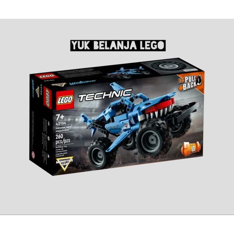LEGO Technic 42134 Monster Jam Megalodon (260 pieces)