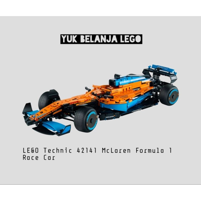 LEGO Technic 42141 McLaren Formula 1 Race Car (1432 pieces)