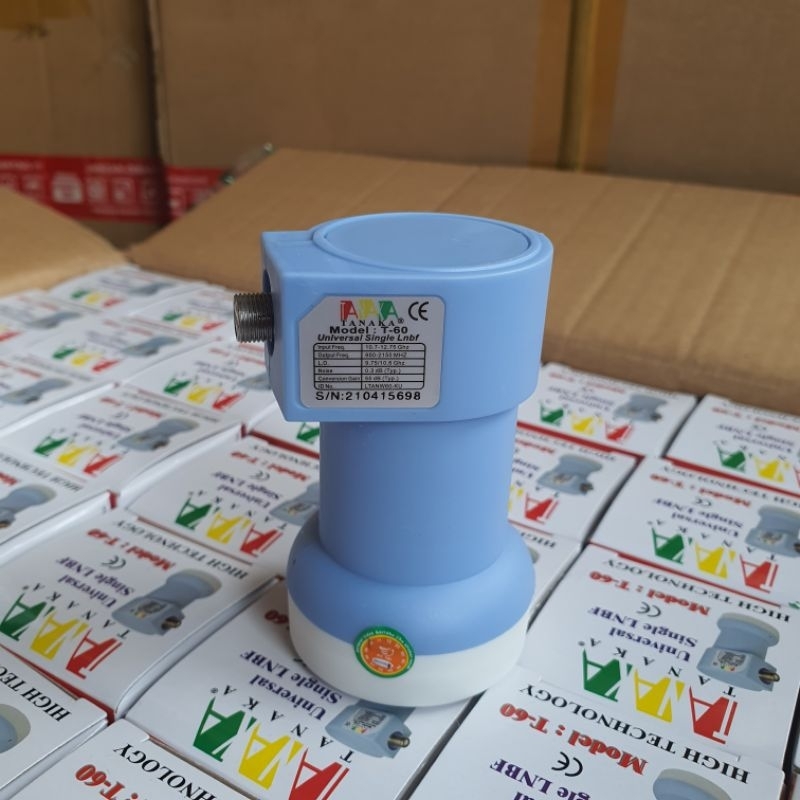 LNBF LNB KU BAND SINGLE UNIVERSAL TANAKA T-60