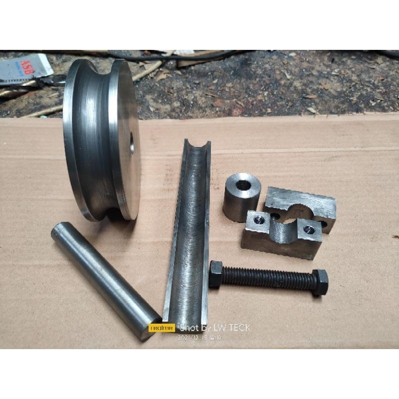 1inch  komponen bending pipa besi 1inch (34mm)