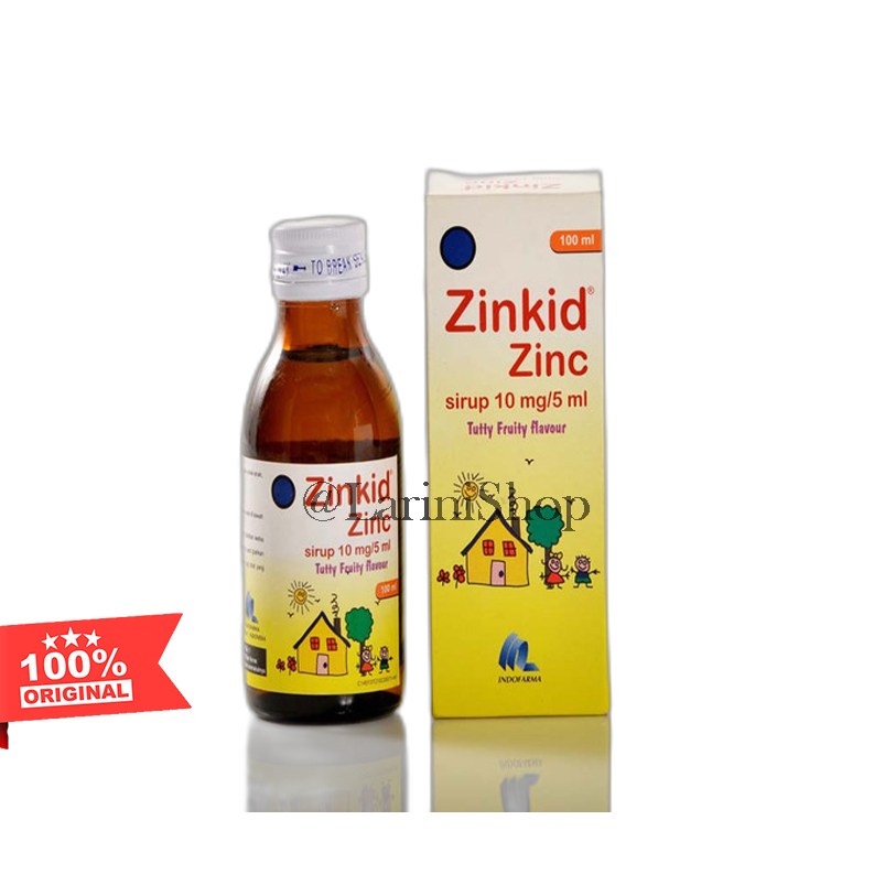 ZINKID SIRUP 100 ML VITAMIN ANAK DIARE ZINC SIRUP