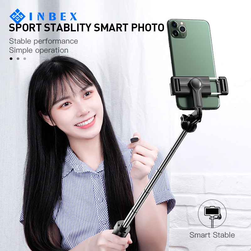 INBEX S03 Selfie Stick Tongsis Bluetooth Tripod 4 In 1/Tongsis Bluetooth selfie stick tripod