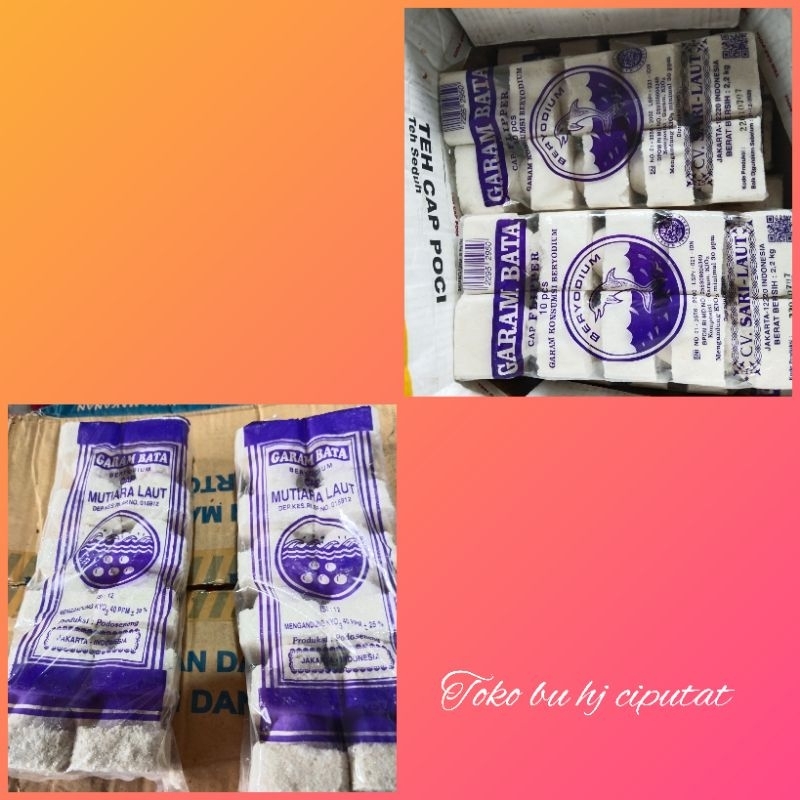 

garam bata kecil dan besar