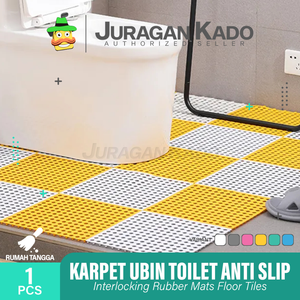 Karpet Kamar Mandi Anti Slip Alas Lantai Keset Kamar Mandi Toilet Karet Anti Licin