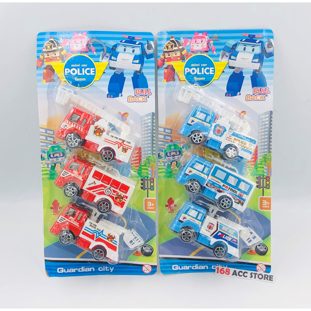 MAINAN ANAK MOBIL TRUK / MOBIL TRUCK KECIL SET ISI 4PCS DAN 6PCS