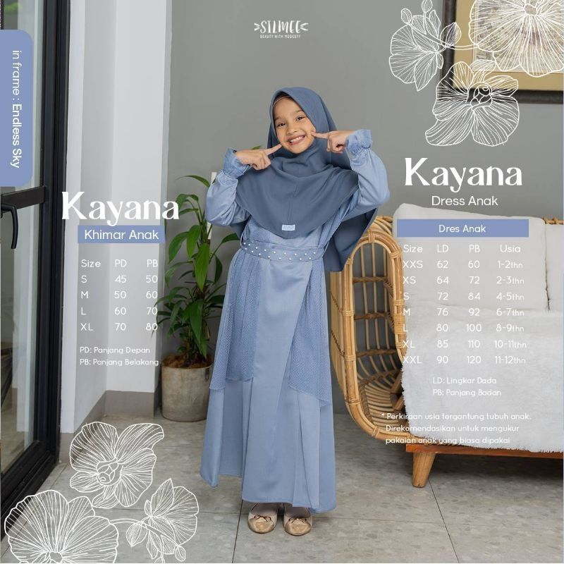 Dress Kayana Kids by Silmee || Famset || Kayana Kaivan || New Sarimbit Keluarga 2023 || Kayana Kaiva
