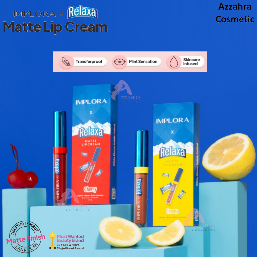 Implora X Relaxa Matte Lipcream (New Launch)