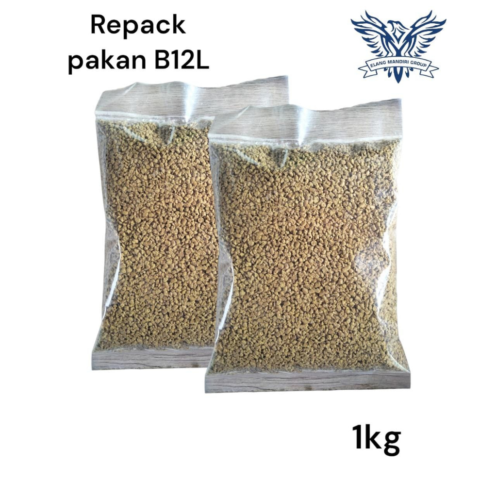 Repack 1Kg B12L NEW HOPE FEED Pakan Ayam Buras Grower Pur Ayam B-12L Penampungan