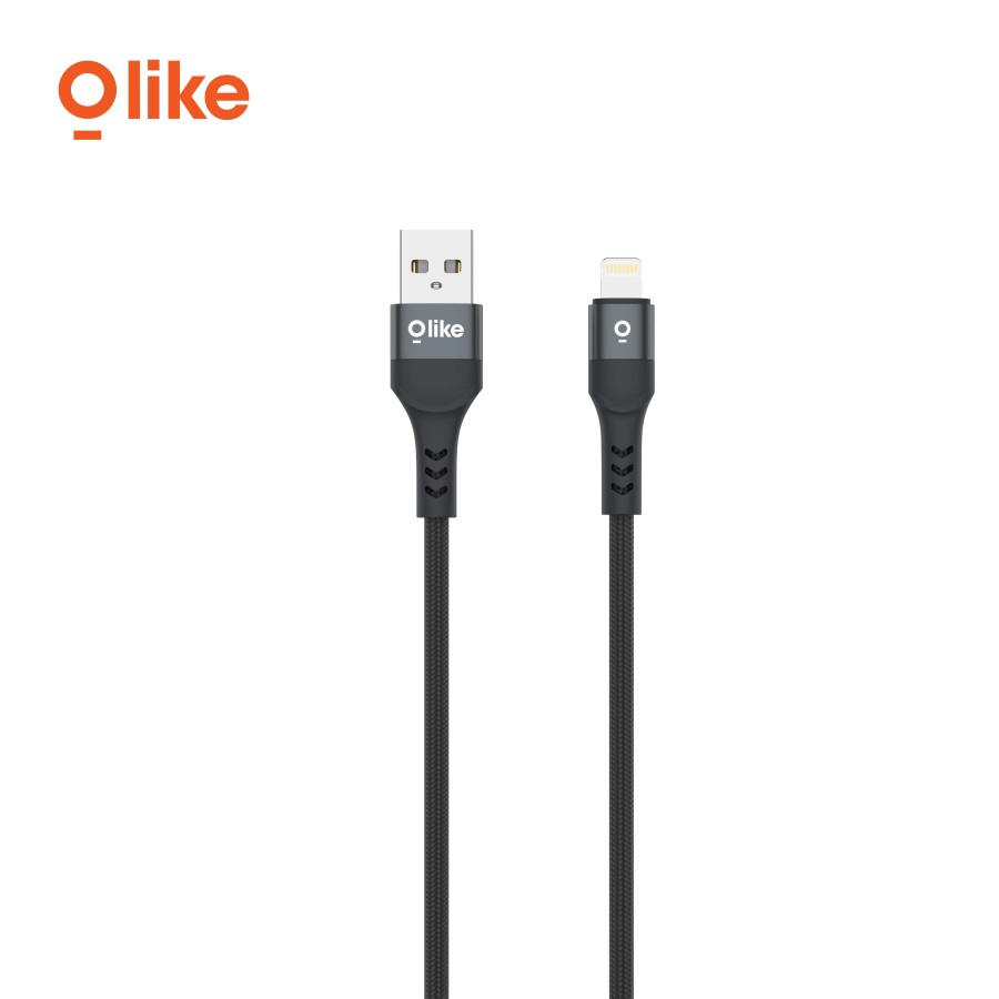 Olike D102L Lightning Kabel Data Cable 1M Braided Fast Charging D102