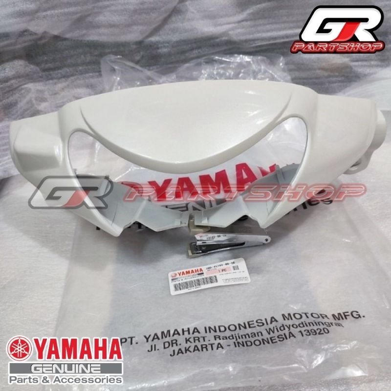 batok depan mio smile 28D putih ori ygp original yamaha