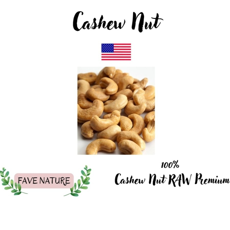 

Natural Cashew Nut/Kacang mede 500gram