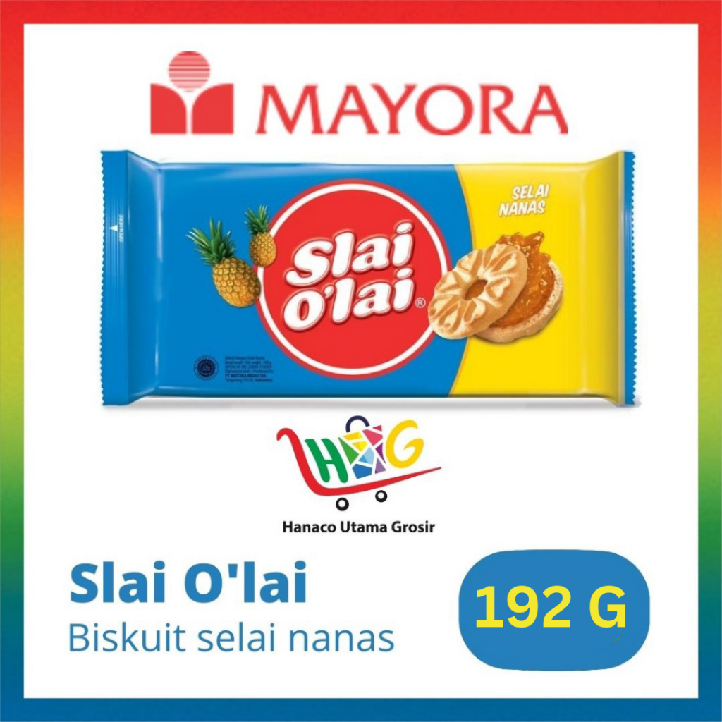 Roma Slai O'Lai Strawberry /Pineapple /Blueberry 192gr [ 1 PCS ]