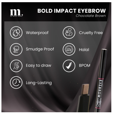 Moko Moko Bold Impact Eyebrow Chocolate Brown