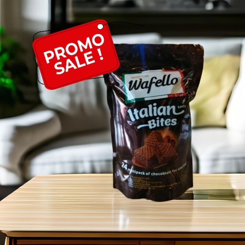 

Wafer Wafello Italian Bites Chocolate Pouch 234g