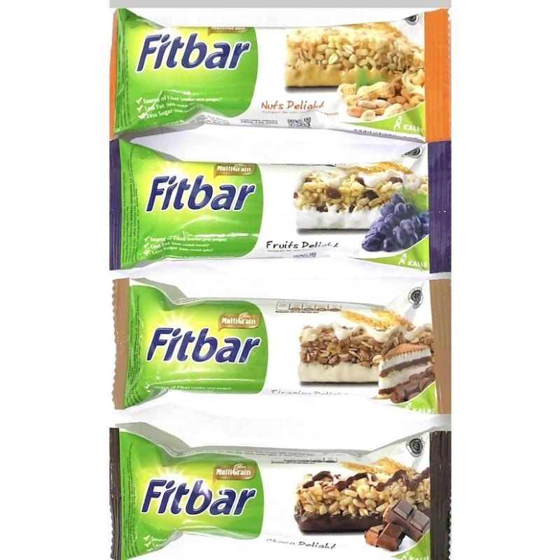 Fitbar tiramisu coklat fruits nut 24 gram