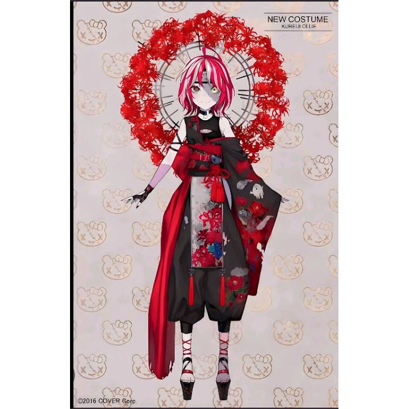 KUREIJI OLLIE KIMONO//KUREIJI OLLIE COSTUME COSPLAY//VTUBER COSPLAY