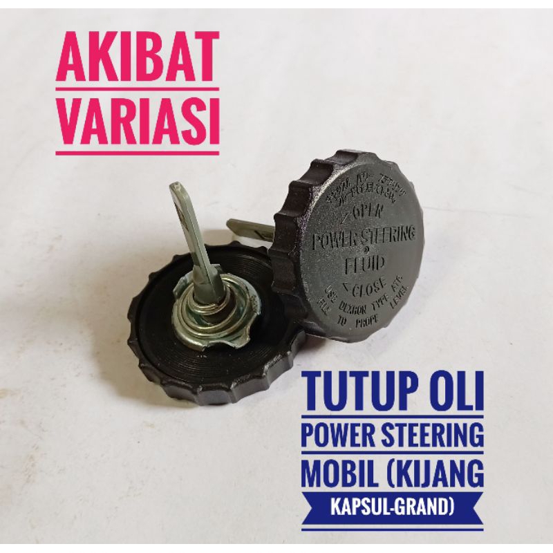 Tutup Oli Power Steering Mobil Toyota Kijang Kapsul Grand Cover Oli Mobil Kijang