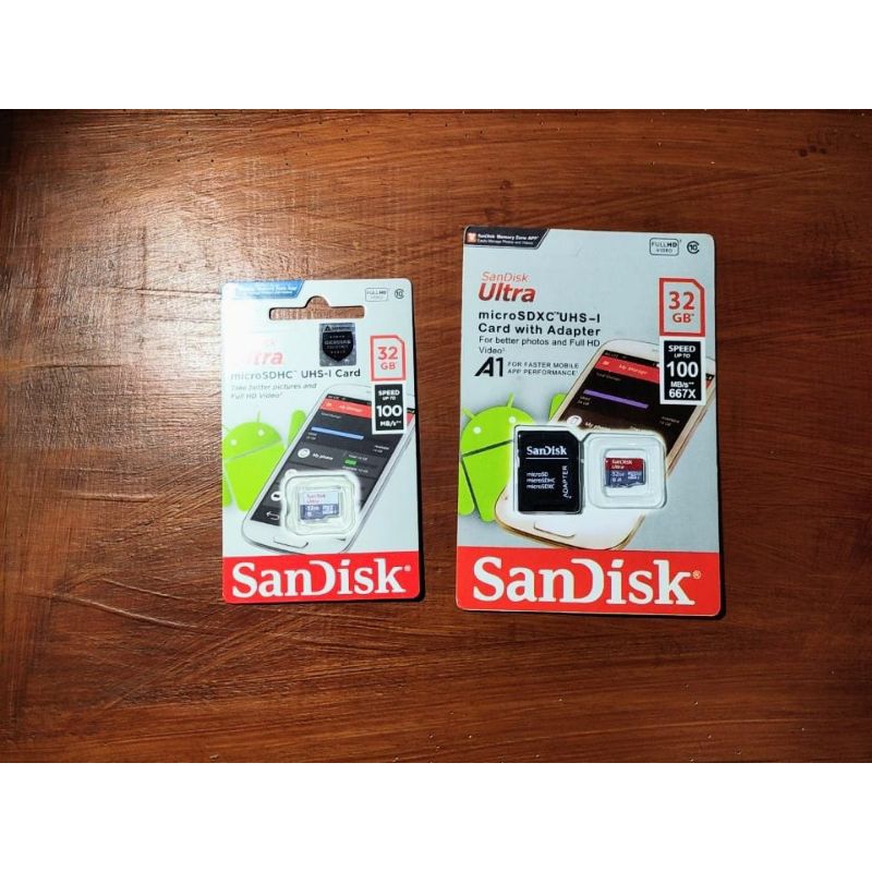 MEMORI MICRO SD SANDISK 32 GB ORIGINAL