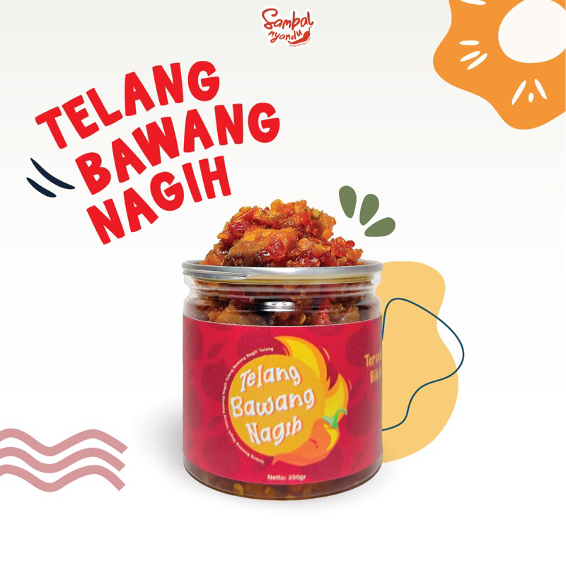 

Sambal TEL4NG BAWANG NAGIH 200Gr SambalNyanyat| SAMBAL rumahan | Sambal best seller