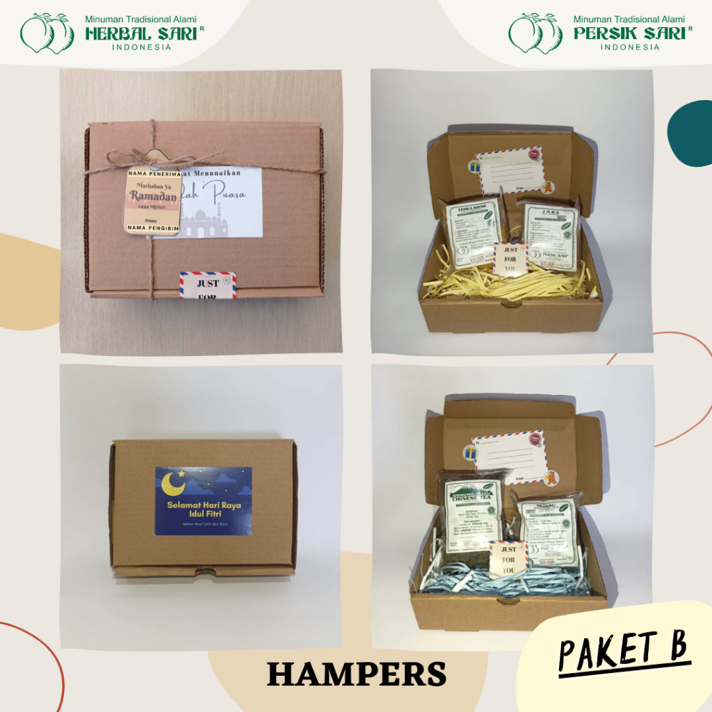

Hampers B Ramadan/ Tahun Baru/ Imlek/ Natal Minuman Tradisional