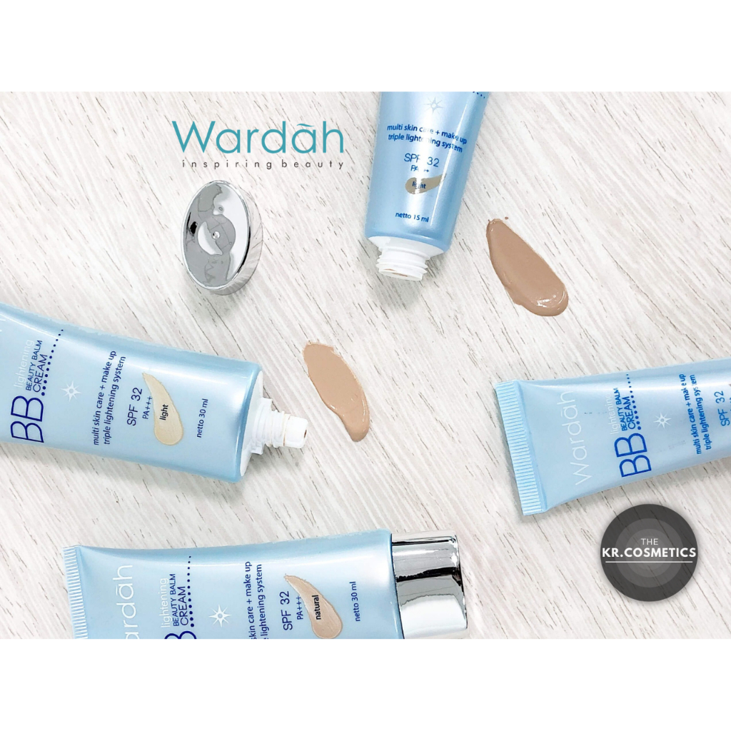 Wardah Lightening BB Cream natural light SPF 32 PA+++, Licorice Extract dan Vitamin B3 15 ml