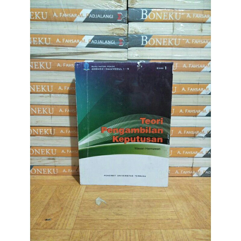 BUKU ORI - TEORI PENGAMBILAN KEPUTUSAN
