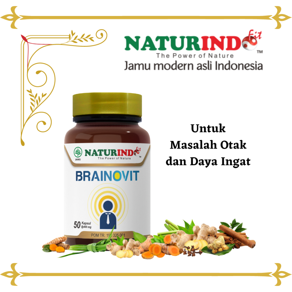 Brainovit Naturindo Herbal Otak