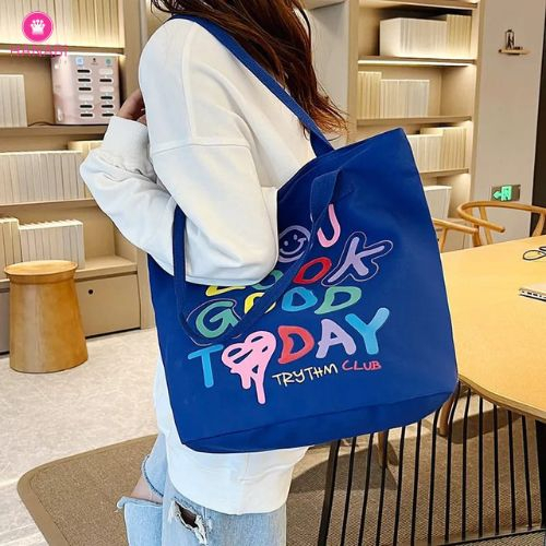 HANABI-tas totebag LOOK GOOD tas wanita tas jalanjalan tas korea tas kuliah