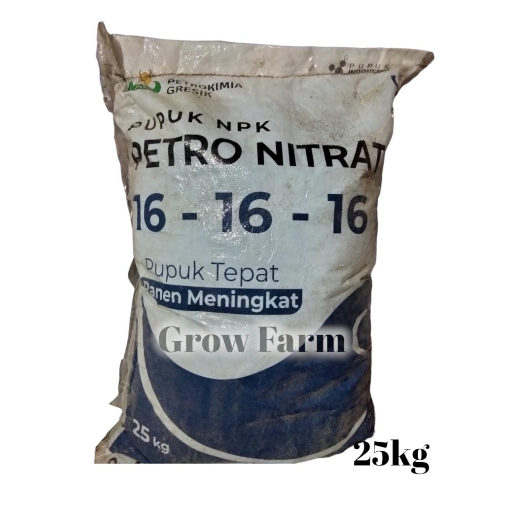 KARUNGAN Pupuk NPK PETRO NITRAT 16 16 16 25 Kg Untuk Meningkatkan Hasil Panen Segala Jenis Tanaman