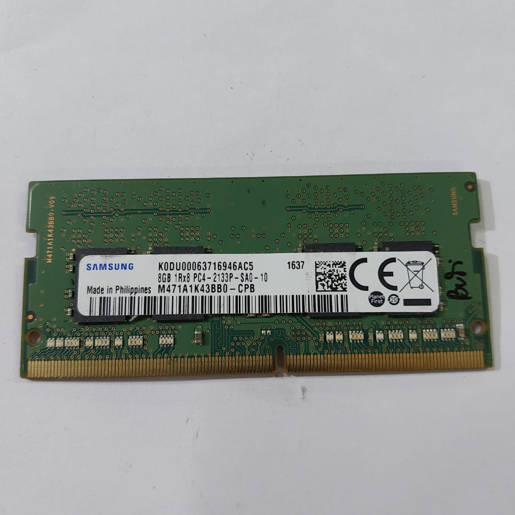 Ram sodimm ddr4 8gb 2133p samsung