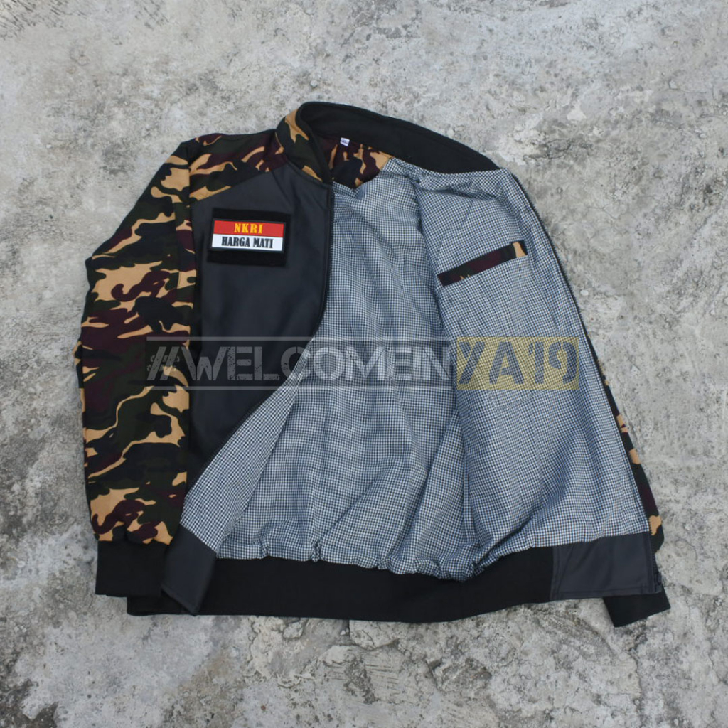 Jaket Karlit Loreng Banser Full Atribut