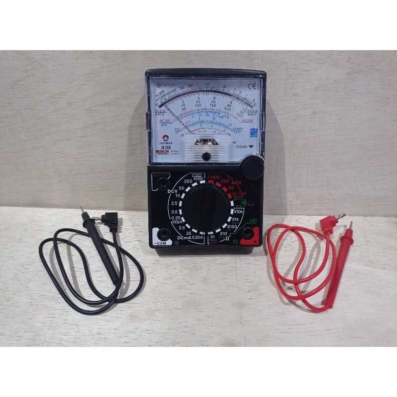 Multitester / Avometer Analog JAKMAN Besar Kecil