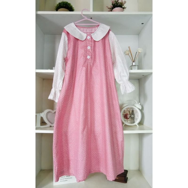 gamis anak katun jepang