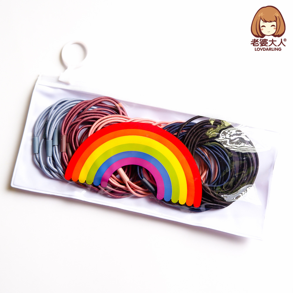 TweedyToys - Ikat Rambut Set / Karet Ikat Rambut Korea Anak / Ikat Rambut Anak Karakter Free Pouch / Aksesoris Rambut Anak