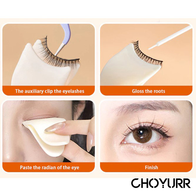 【COD】False Eyelash Clip /Alat Pasang Bulu Mata Palsu Extension Bulu Mata -CH