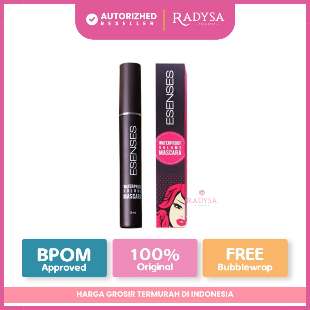 𝐑𝐀𝐃𝐘𝐒𝐀 - Esenses Maskara - Waterproof Volume Mascara 8ml