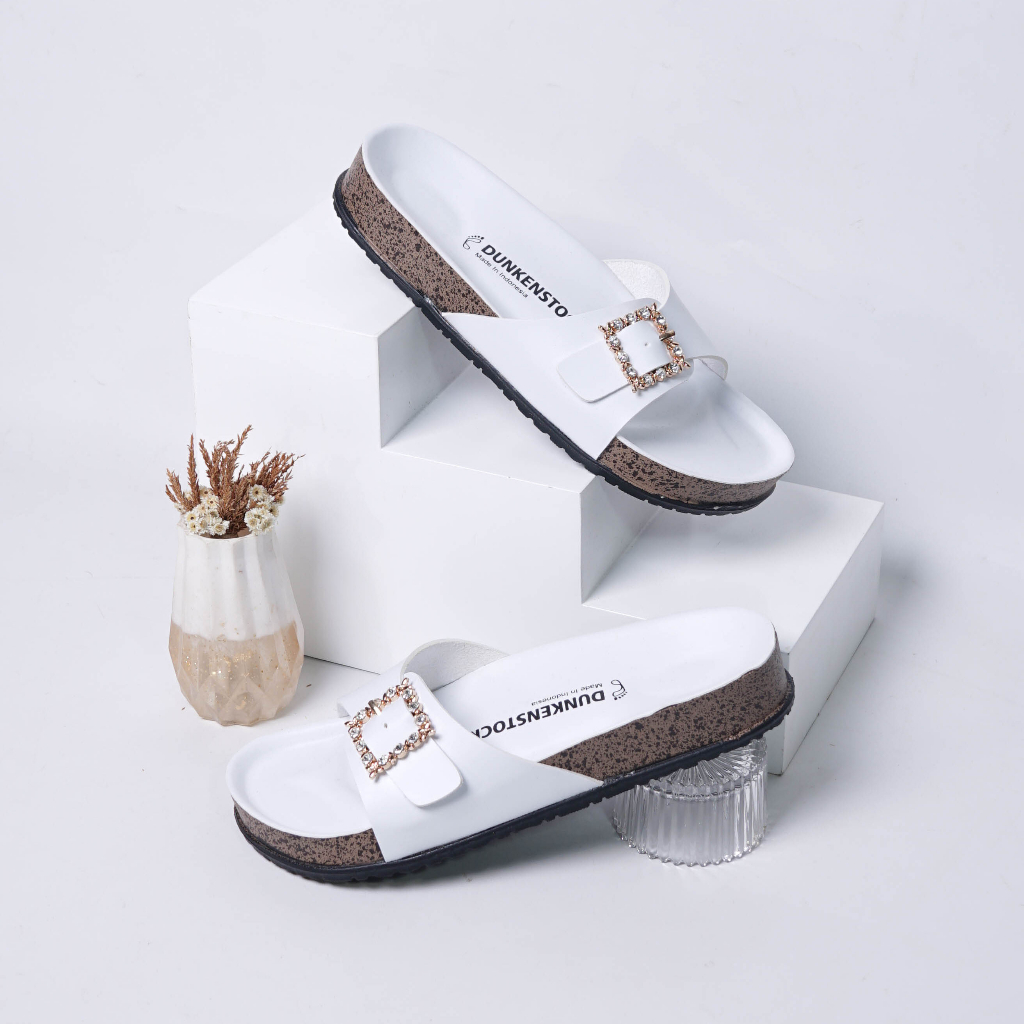 Dunkenstock TIMMY Sandal casual wanita sendal cewek slop puyuh birken