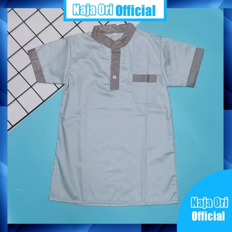 Gamis Bayi Laki Laki 0 6 dan 6 12 Bulan