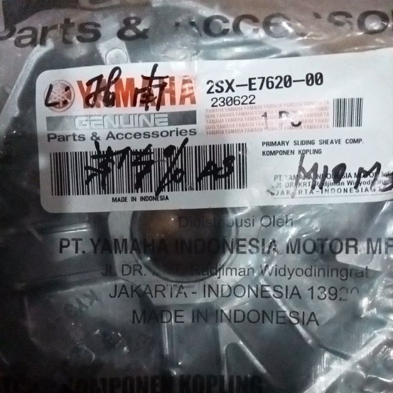 Rumah Roller (2SX) Mio M3 Asli Yamaha