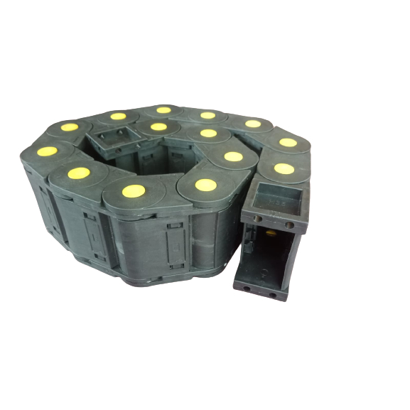 [HAEBOT] Kabel Cable Drag Chain Wire Carrier 35x75 mm Enclosed Open Type CNC Plastic Industri Mekanik Towline Mesin Pembawa Rantai Kabel 35 x 75 mm