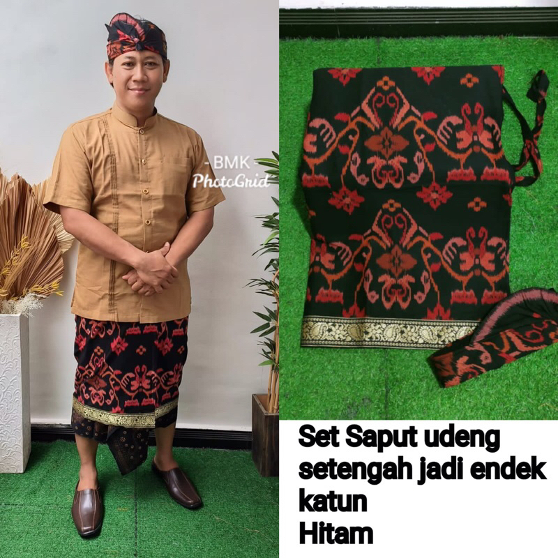 SET SAPUT+UDENG MOTIF ENDEK