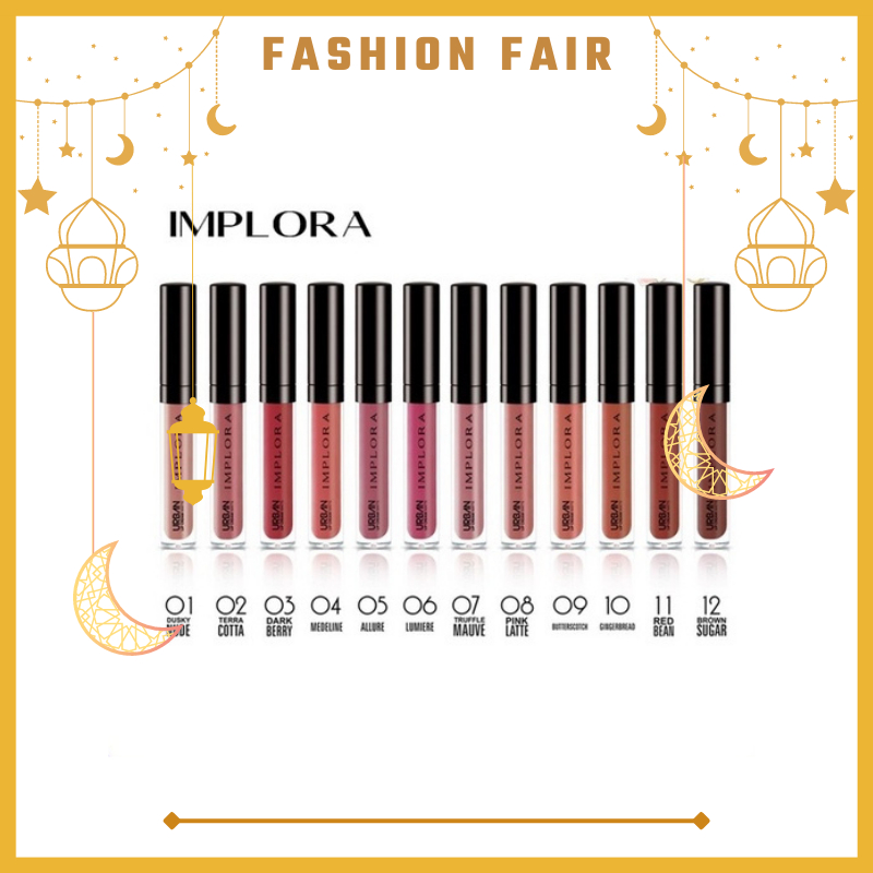 Fashion Fair - IMPLORA URBAN MATTE LIPCREAM | Implora Lip Cream Lipstick