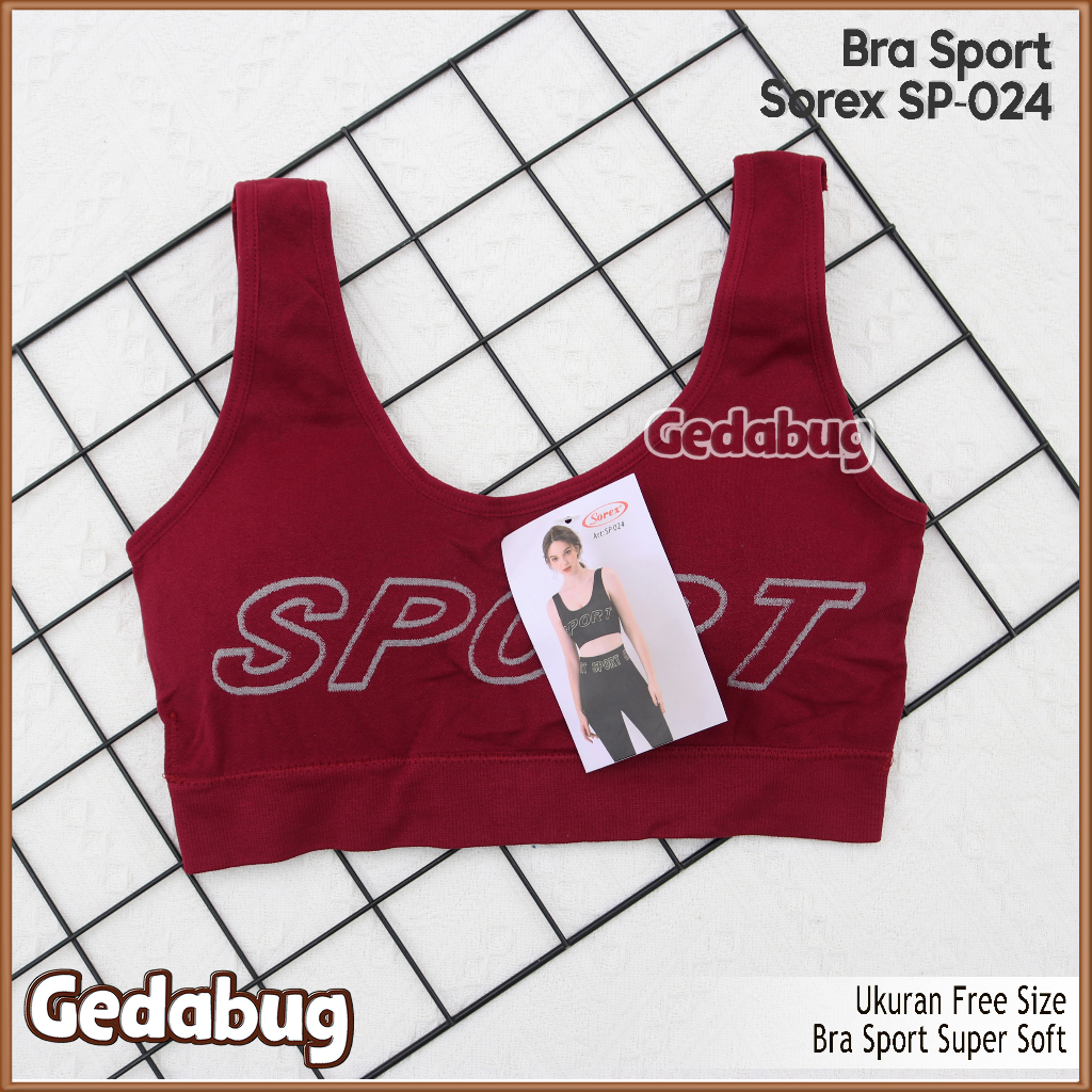 Bra Olahraga Sorex Sp 024 / Bra Busa Wanita Olahraga - gedabug